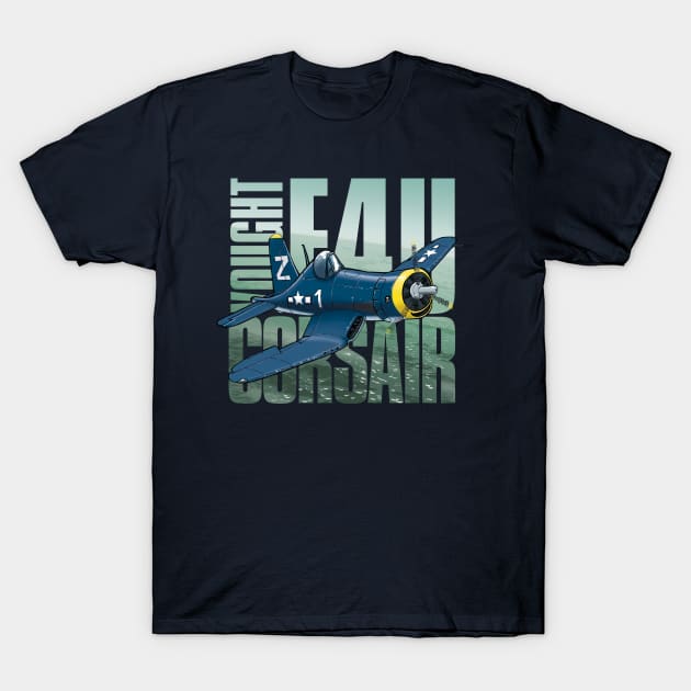 F4U Corsair T-Shirt by captainsmog